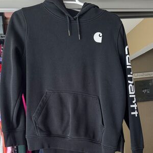 Carhartt Women’s Black Sweatshirt with Logo